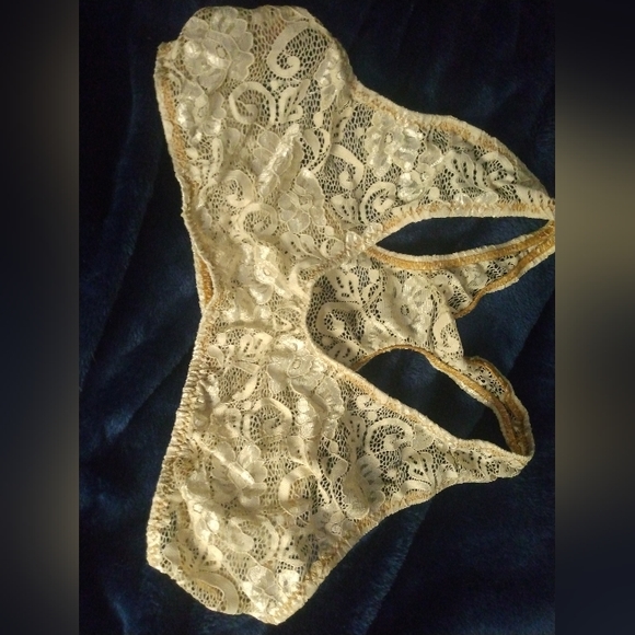 Handmade exotic dancewear outfit lingerie two piece high waisted sheer - Picture 5 of 6